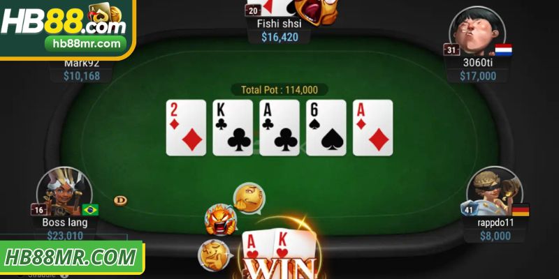 Nhóm hành động cơ bản tròn cách chơi bài Poker