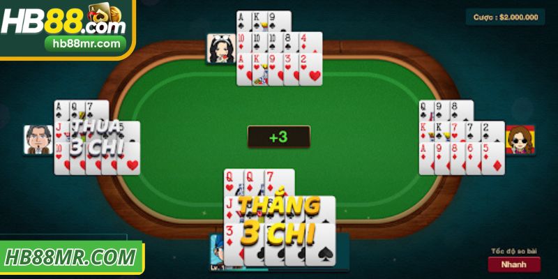 Cách chia bài cơ bản phải nắm trong game bài mậu binh